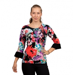 Pullover "Blumenprint" 