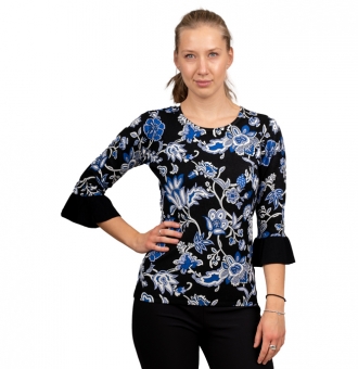 Pullover "Blumen-Print" 